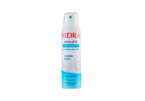 NIDRA DEOLATTE DEODORANTE SPRAY OLIO DI AVOCADO 48H 0% ALCOOL 150 ML Deodoranti Uomo e Donna NIDRA