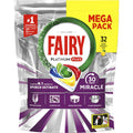 FAIRY TUTTO IN 1 PLATINUM PLUS MIRACLE 32 CAPS LIMONE Detersivo piatti e stoviglie FAIRY