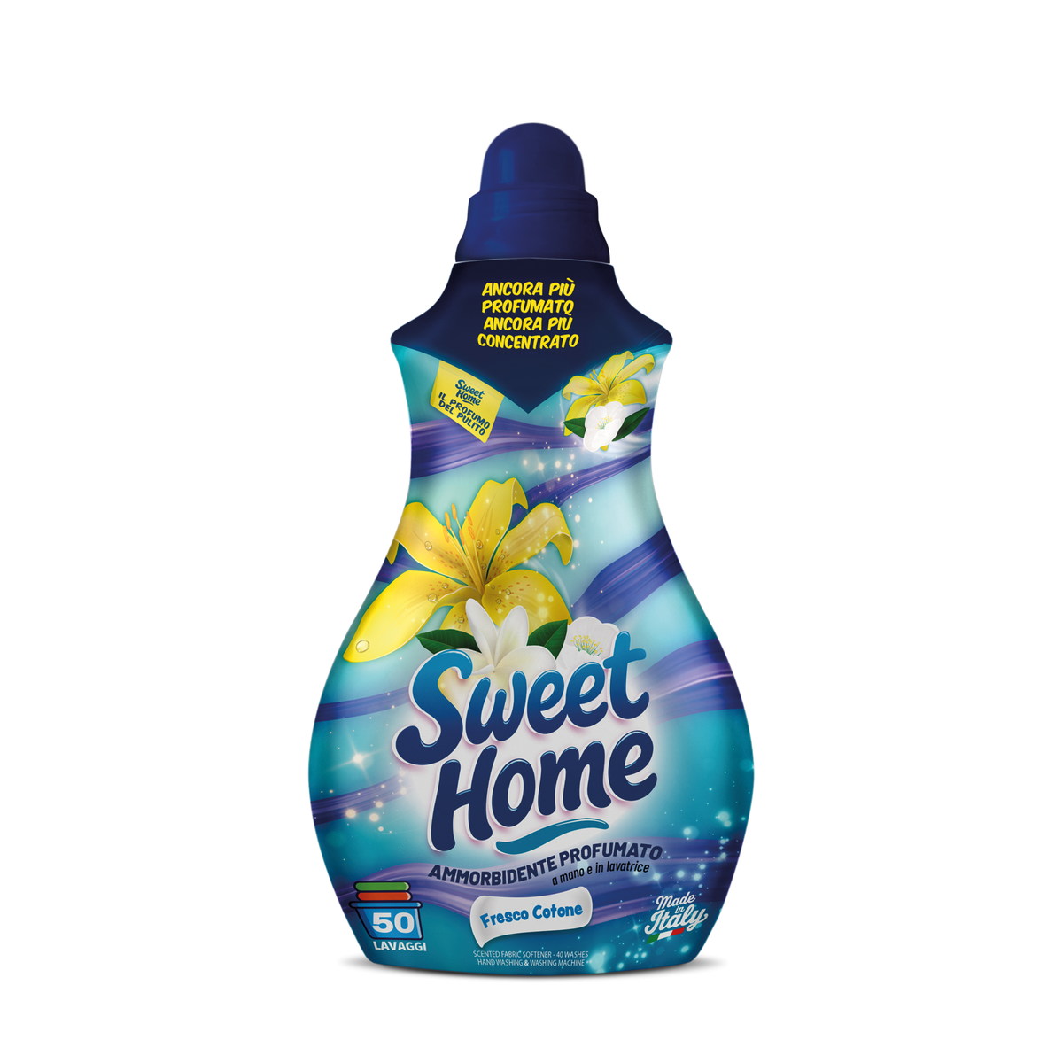 Sweet home Suavizante Concentrado Algodón Fresco 40 lavados