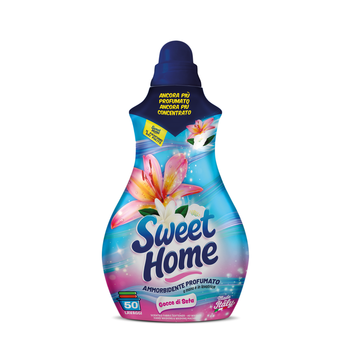 Sweet home Suavizante Concentrado Gotas de Seda 40 lavados