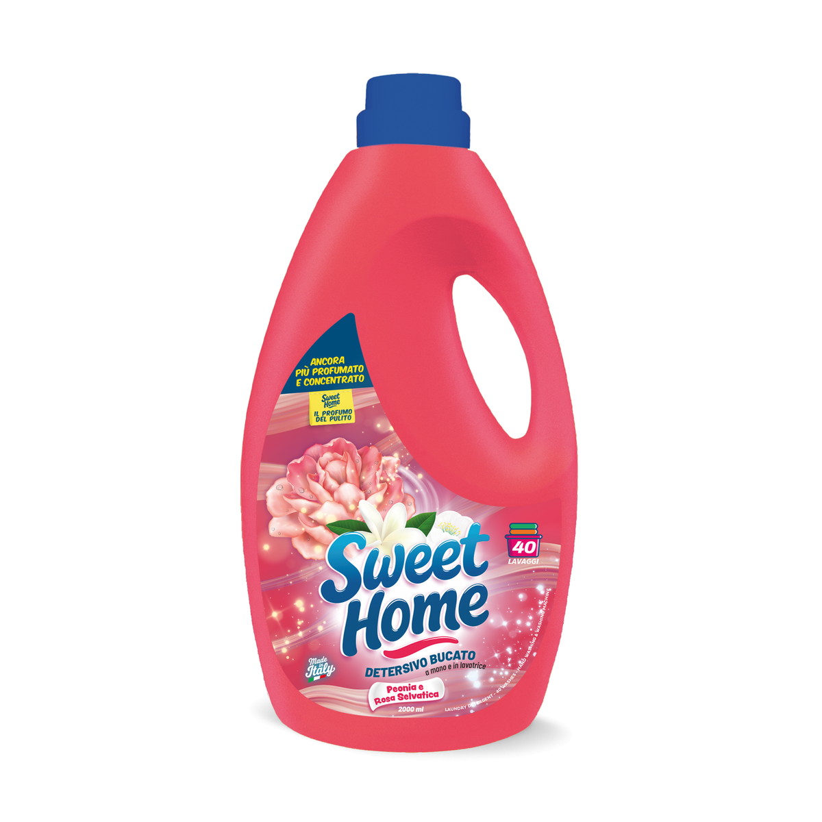 Sweet Home Detergente Ropa Talco 40Lavados