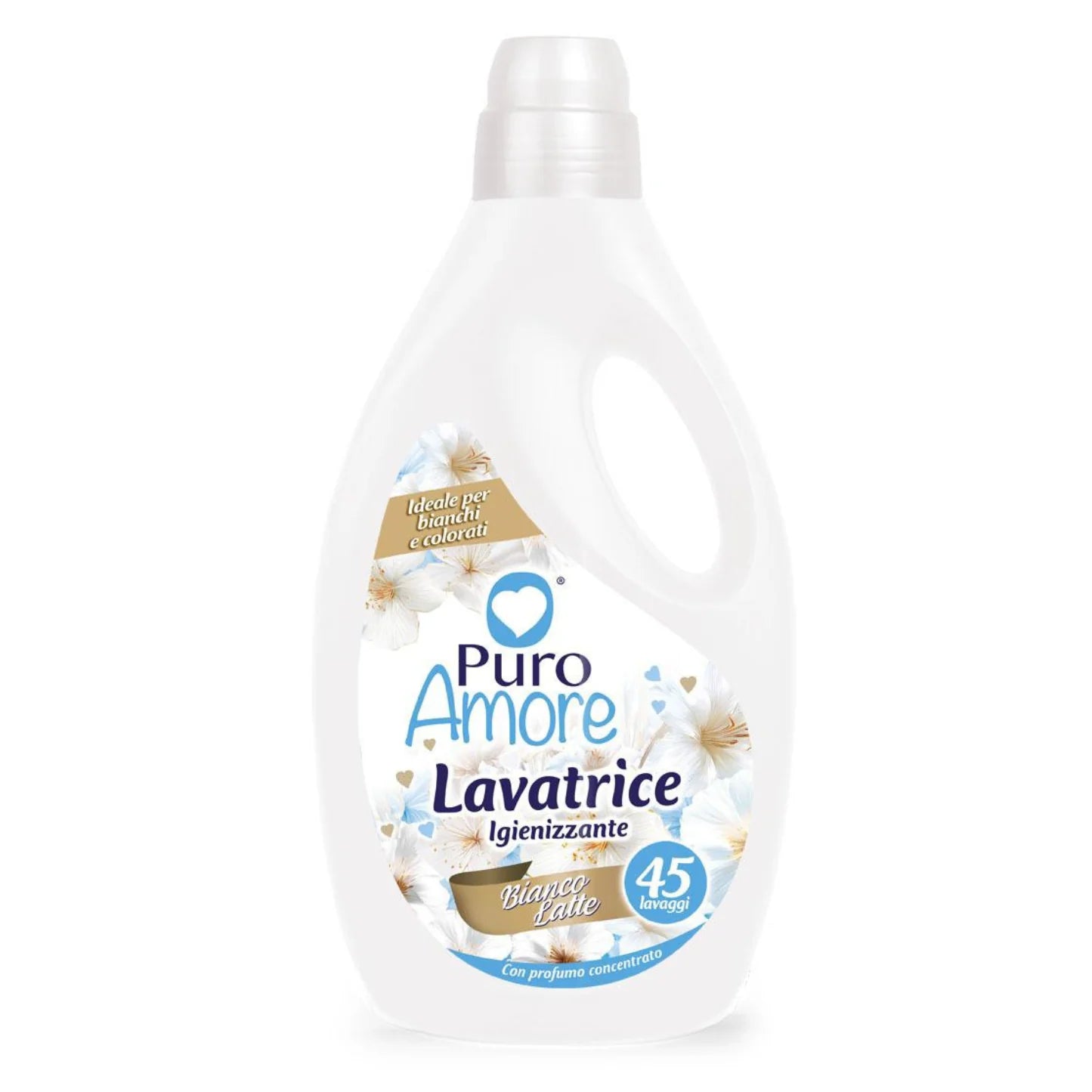 Puro Amore Detersivo Bucato Bianco Latte 45Lavaggi