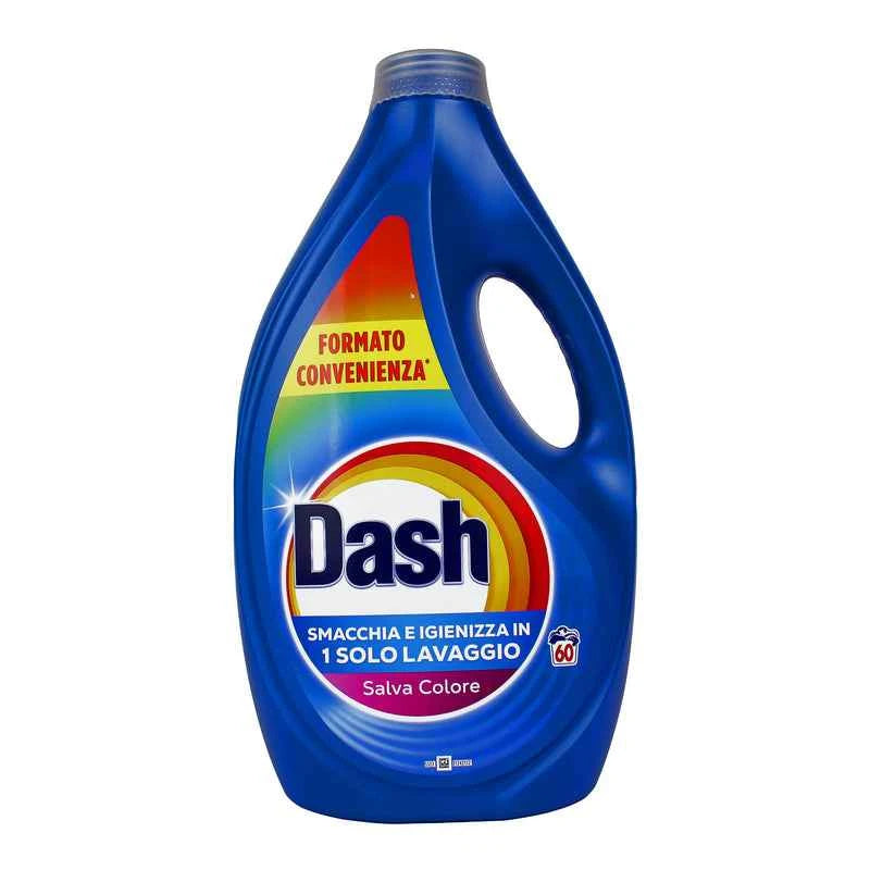 Dash Detersivo Liquido Lavatrice Salva Colore 60 lav