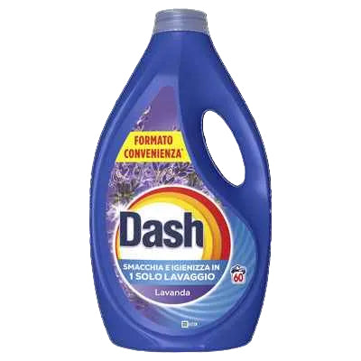 Dash Detersivo Liquido Lavatrice Lavanda 60 lav