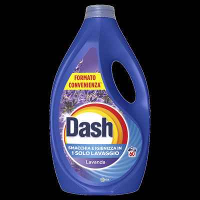 Dash Detersivo Liquido Lavatrice Lavanda 60 lav