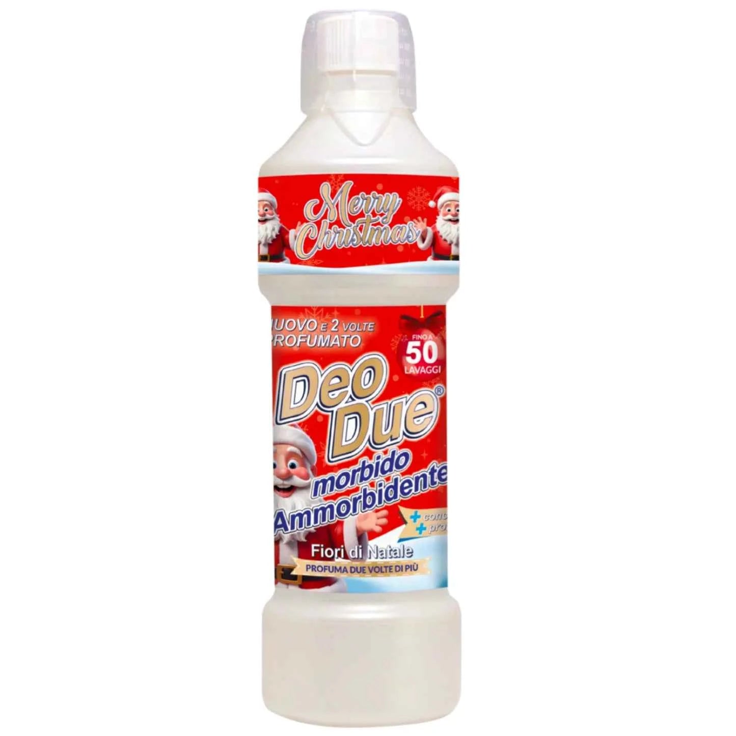 Deo Due Ammorbidente Concentrato Limited Edition: Fiori di Natale - 1 lt