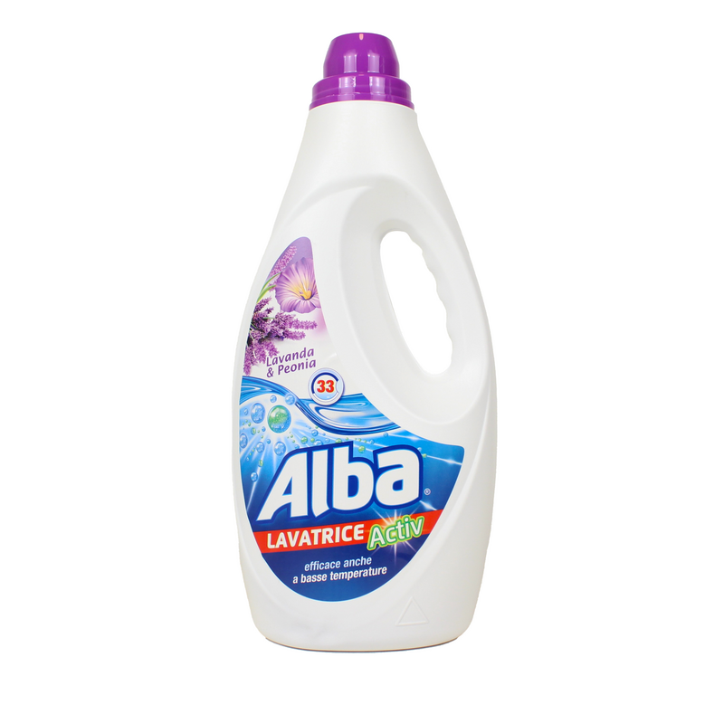 Alba Detersivo Bucato Lavanda e Peonia Vari Lavaggi