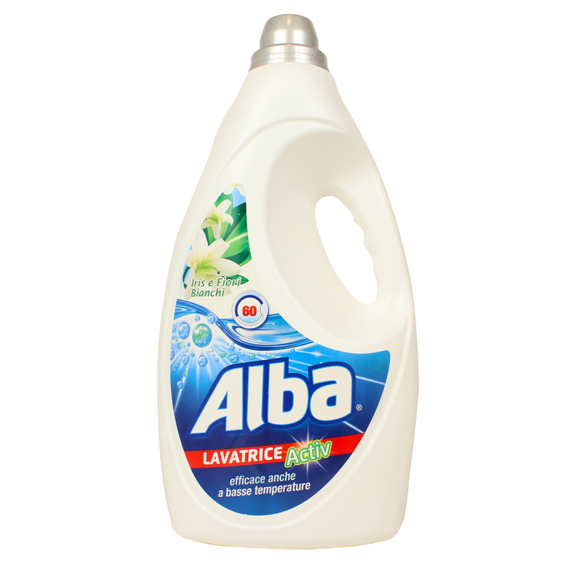 Alba Detersivo Bucato Iris e Fiori Bianchi Vari Lavaggi