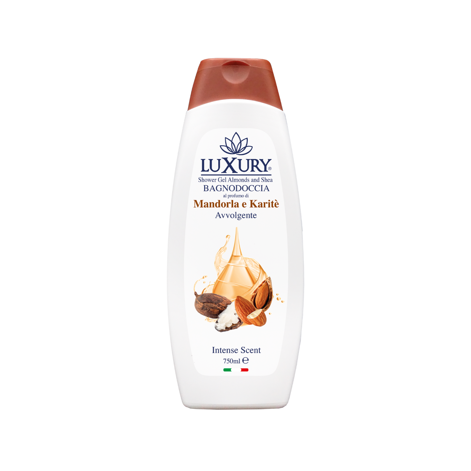 Luxury Bagnodoccia Mandorla e Karitè 750ml