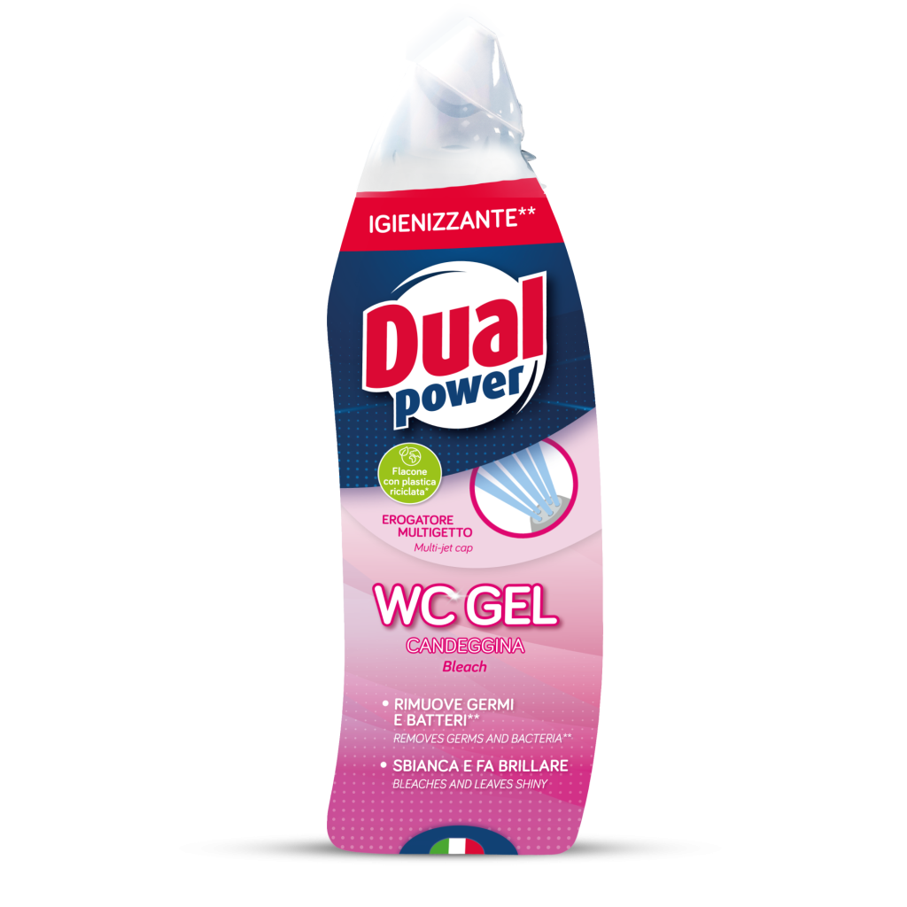 Dual Power WC Gel Con Candeggina 700ML