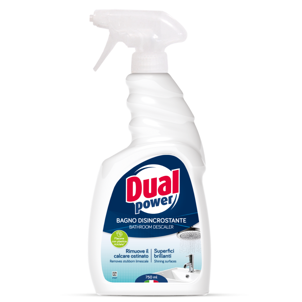Dual Power Spray Detergente Bagno Disincrostante 500ml