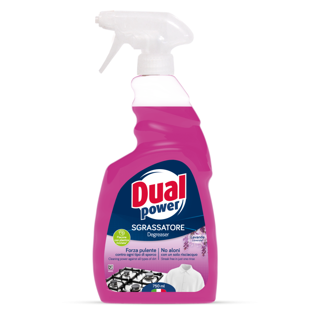 Dual Power Spray Sgrassatore Lavanda 750ml