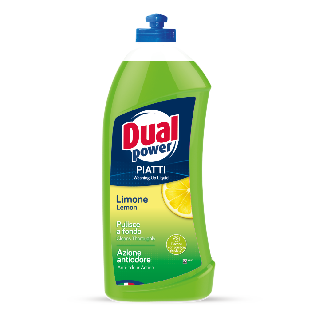 Dual Power Detersivo Piatti Limone Verde 1LT