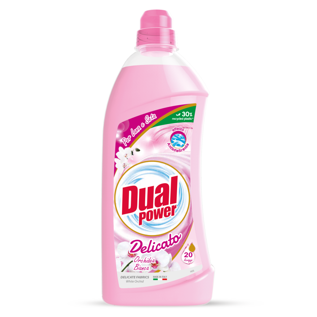 Dual Power Detersivo Lavatrice Delicato 20Lavaggi