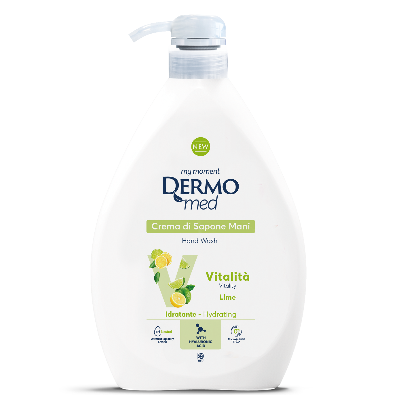 Dermomed Sapone liquido Vitalità Lime