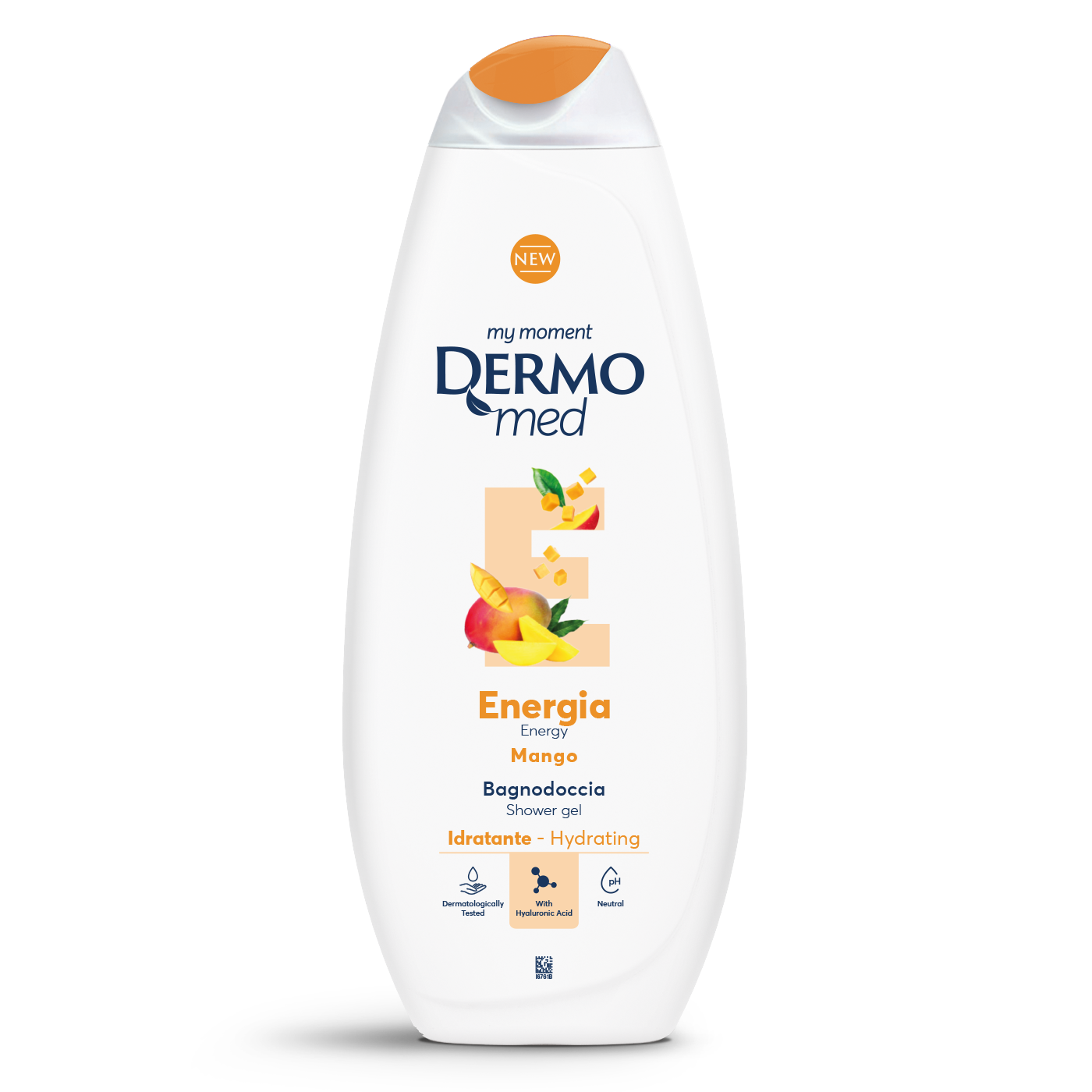 Dermomed Bagnoschiuma Energia Mango 650ml