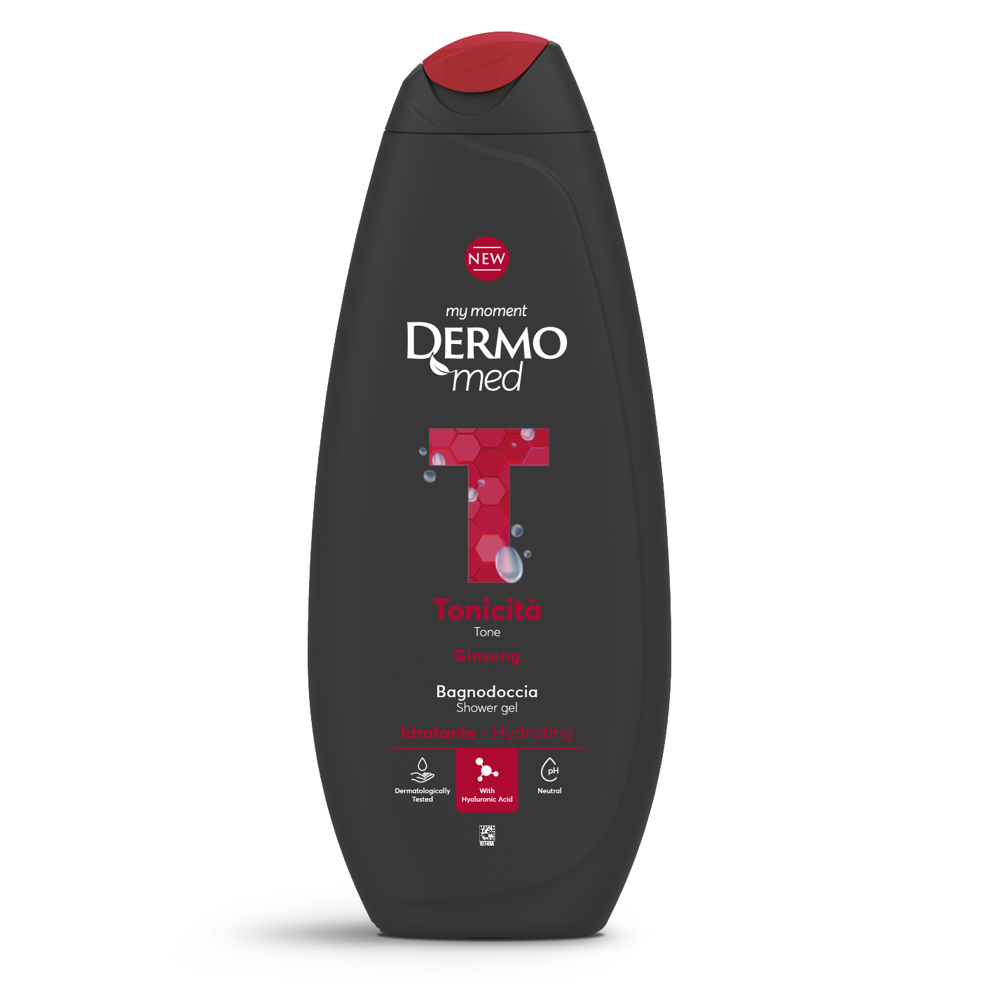 Dermomed Bagnoschiuma Tonicita’Ginseng 650ml