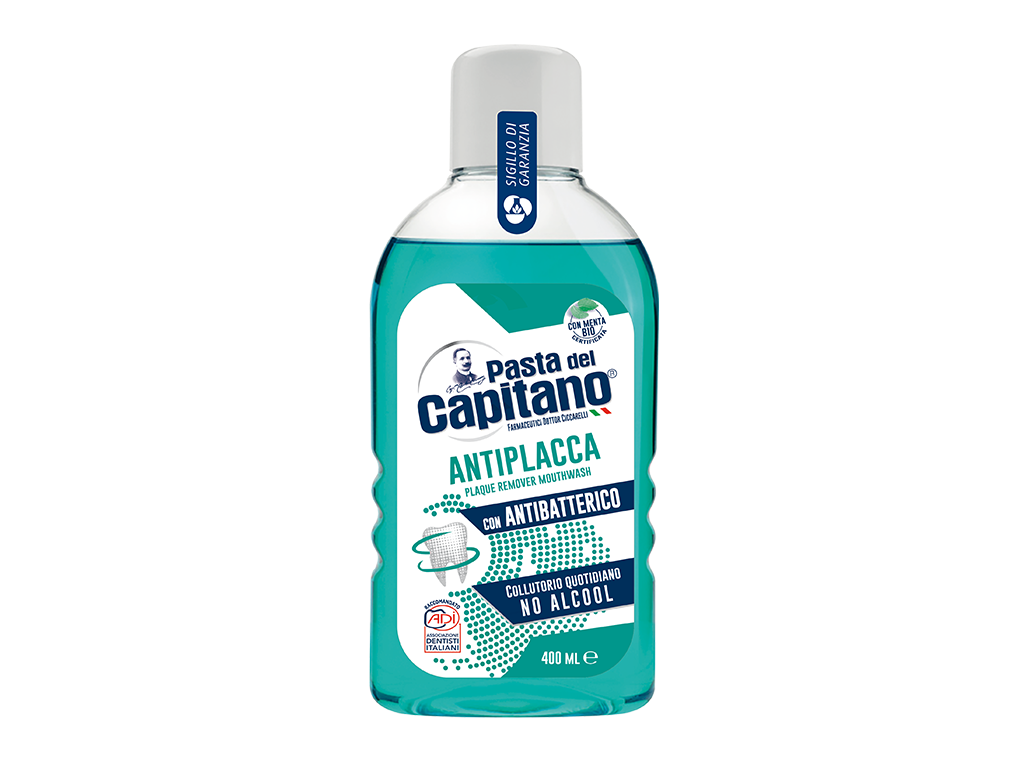 Pasta del Capitano Collutorio Antiplacca 400ml