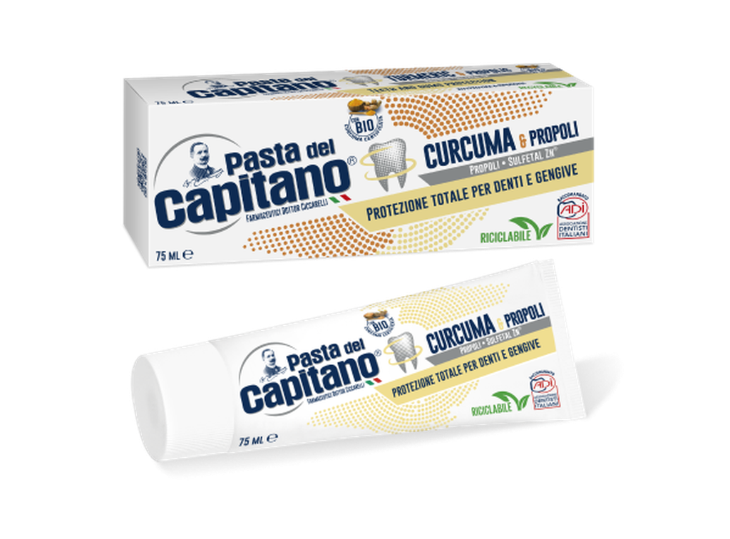 Pasta del Capitano Dentifricio Curcuma&Propoli  100ml