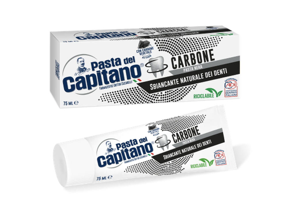 Pasta del Capitano Dentifricio Carbone 100ML
