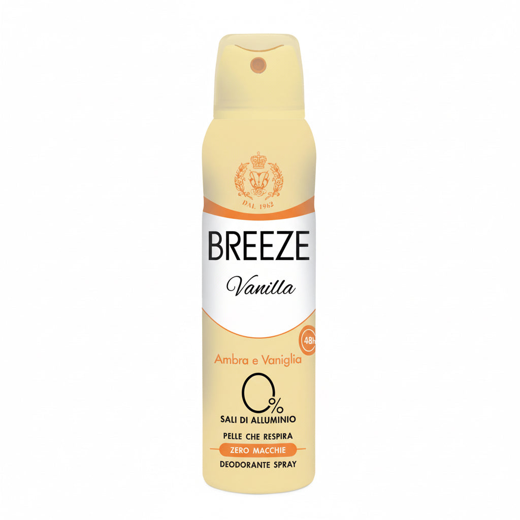 Breeze Deodorante Spray Vanilla 150 ML