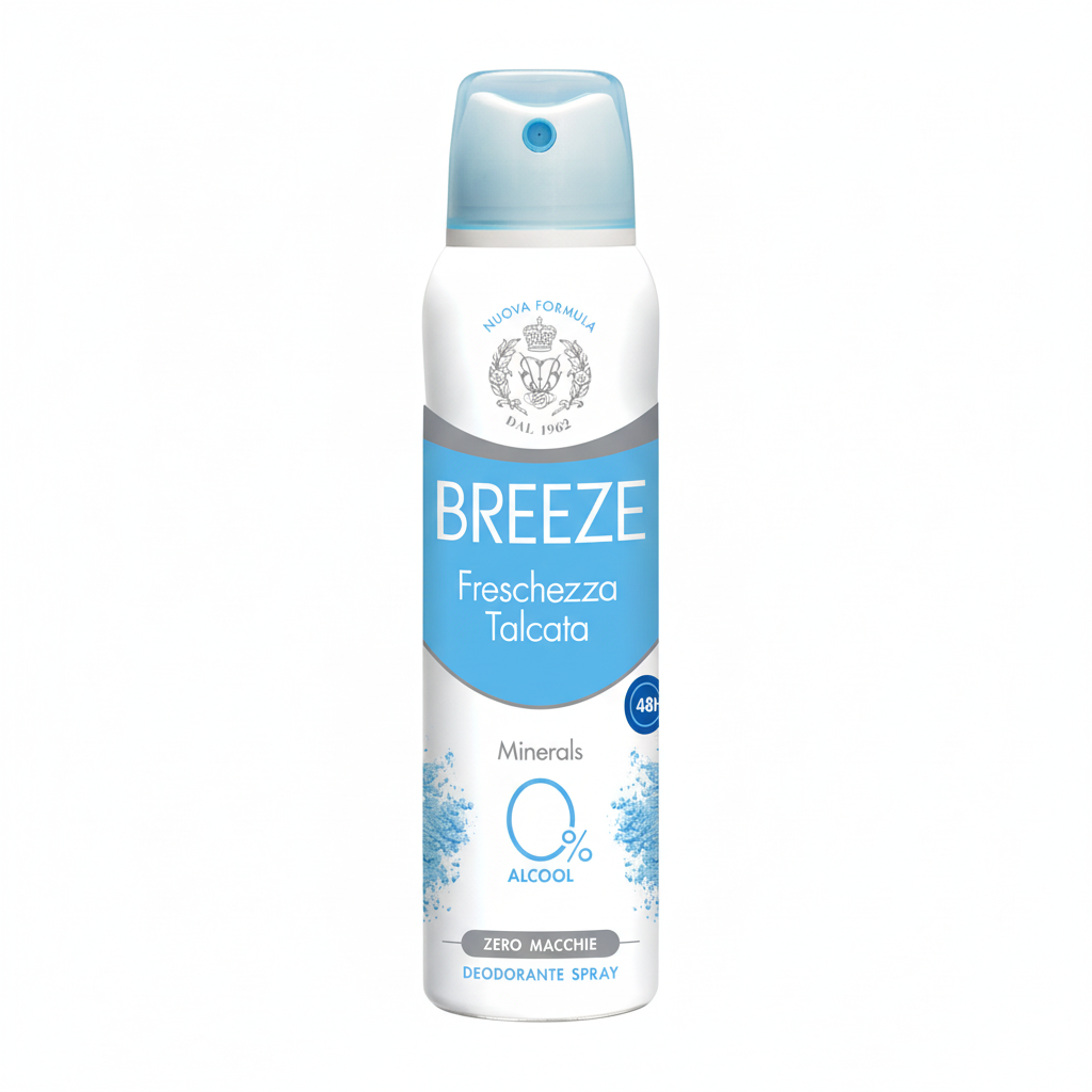 Breeze Deodorante Spray Freschezza Talcata 150 ML