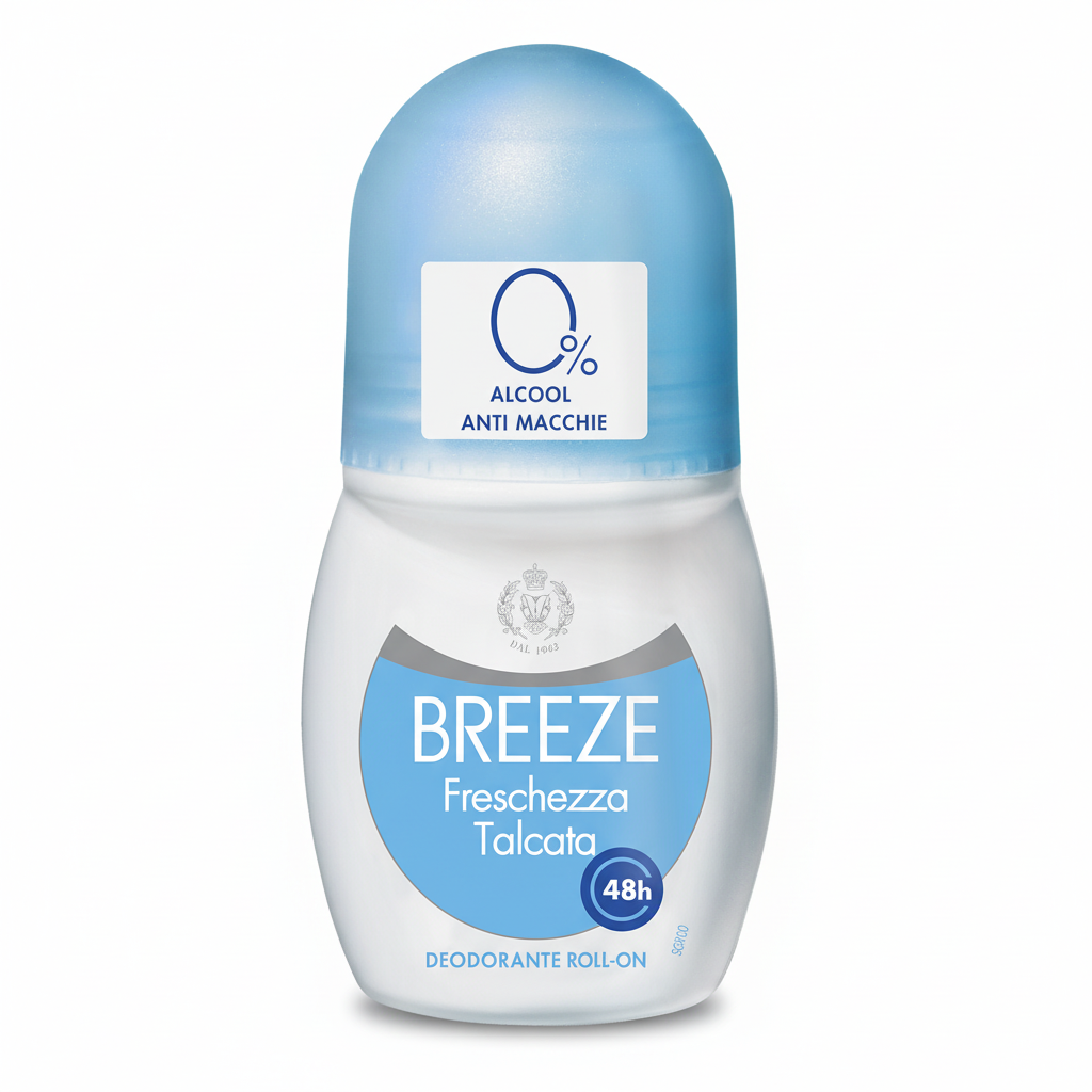 Breeze Deodorante roll-on Freschezza Talcata  50 ML