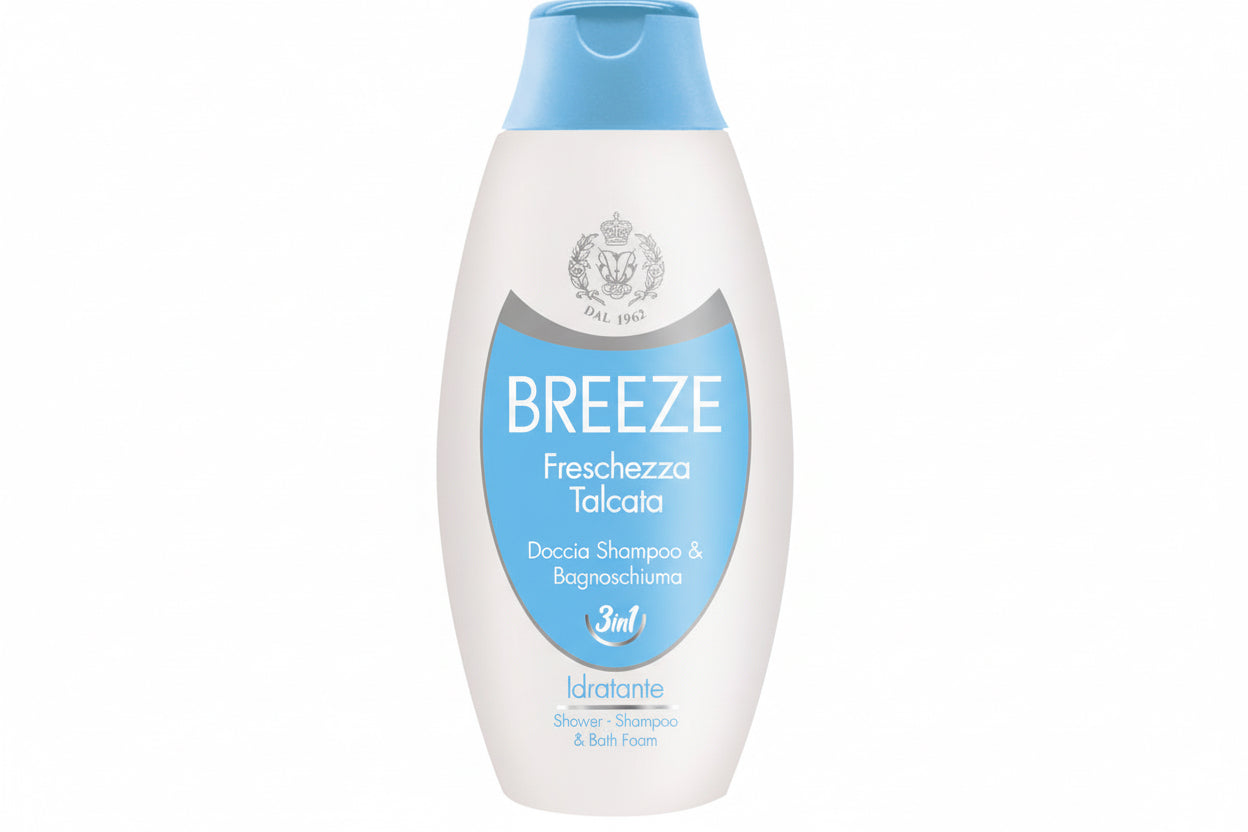 Breeze Doccia Shampoo e Bagnoschiuma Freschezza Talcata 400ml