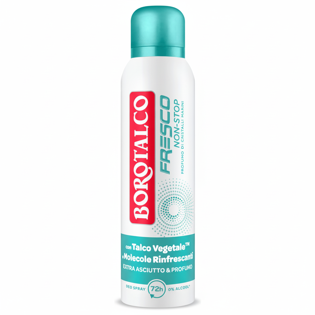 Borotalco Deodorante Spray Fresco Cristalli Marini 150ml