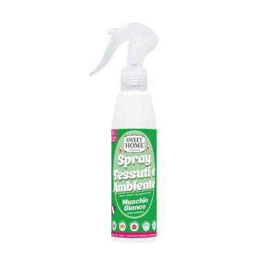 Sweet Home Spray Profuma Tessuti e Ambiente 250ml Muschio Bianco