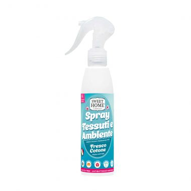 Sweet Home Spray Profuma Tessuti e Ambiente 250 ml Fresco Cotone