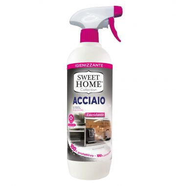 Sweet Home Detergente Spray Acciaio 650ml