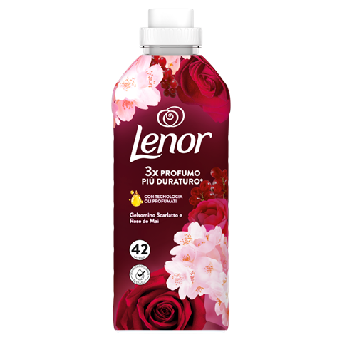 Lenor Ammorbidente Bucato Concentrato Gelsomino Scarlatto 87 Lavaggi