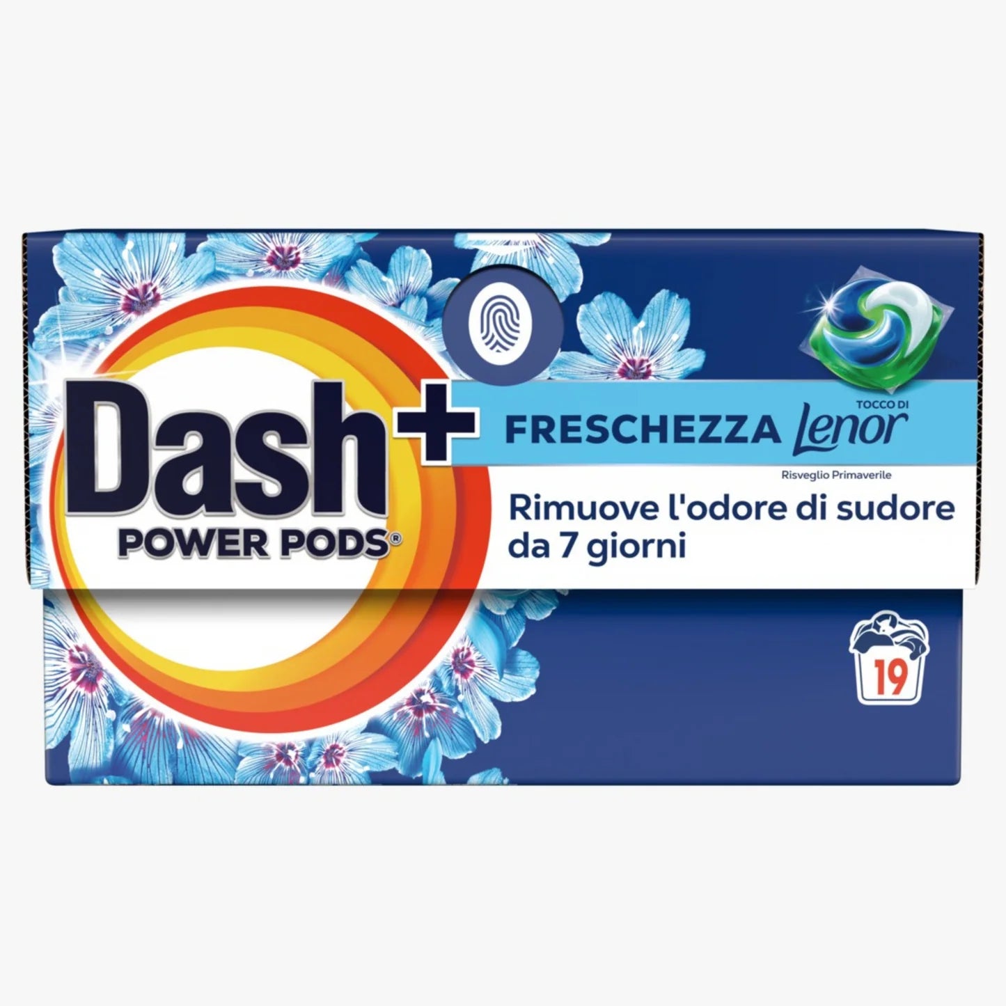 Dash Power x Lenor Pods Lavatrice Risveglio Primaverile 19pz