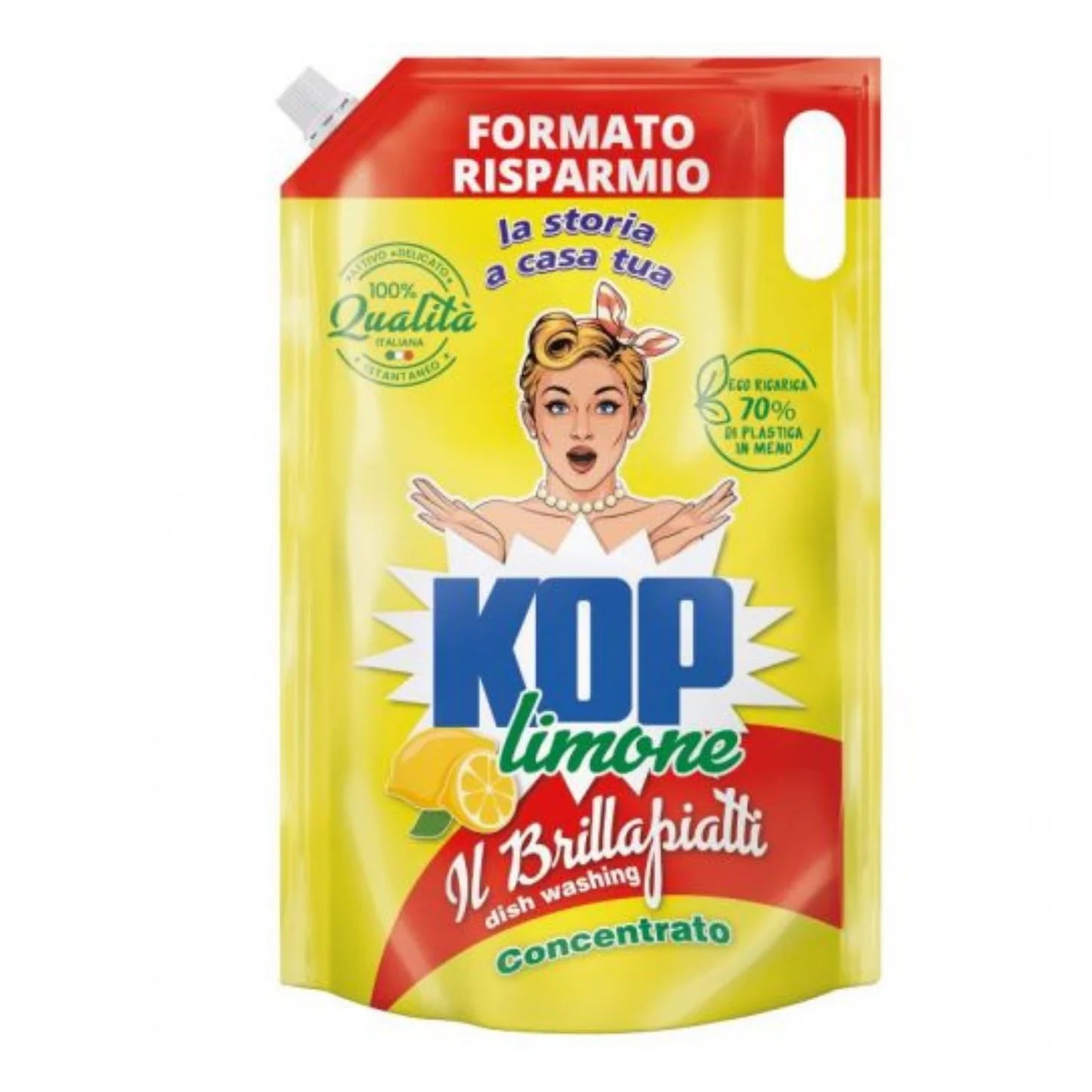 Kop Detergente Piatti Ecoricarica Limone 1,7LT