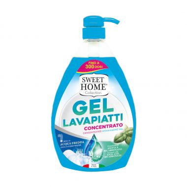 Sweet Home Gel Lavapiatti Dispenser Salvia&Bicarbonato 1000ML