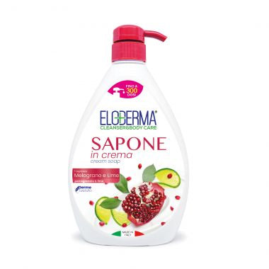 ELODERMA SAPONE MANI IN CREMA 1000 ML MELOGRANO