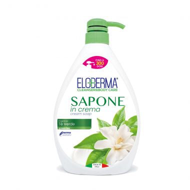 ELODERMA SAPONE MANI IN CREMA 1000 ML TE VERDE
