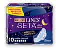Lines Assorbenti Seta Ultra Notte Con Ali