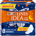 Lines Assorbenti Idea Ultra Notte Con Ali