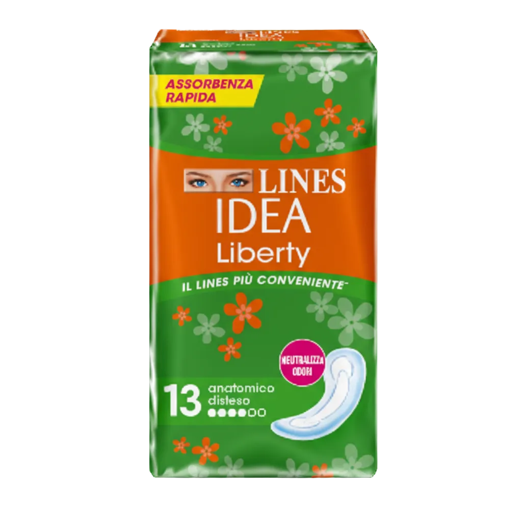 Lines Assorbenti Idea Liberty Anatomico Disteso