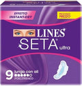 Lines Assorbenti Seta Ultra Lungo Con Ali