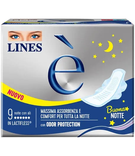 Lines É Assorbenti Notte Con Ali