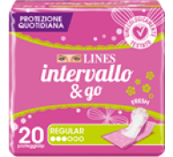 Lines Proteggi Slip Intervallo & Go Fresh 20pz