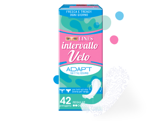 Lines Proteggi Slip  Intervallo Velo Adapt 42pezzi