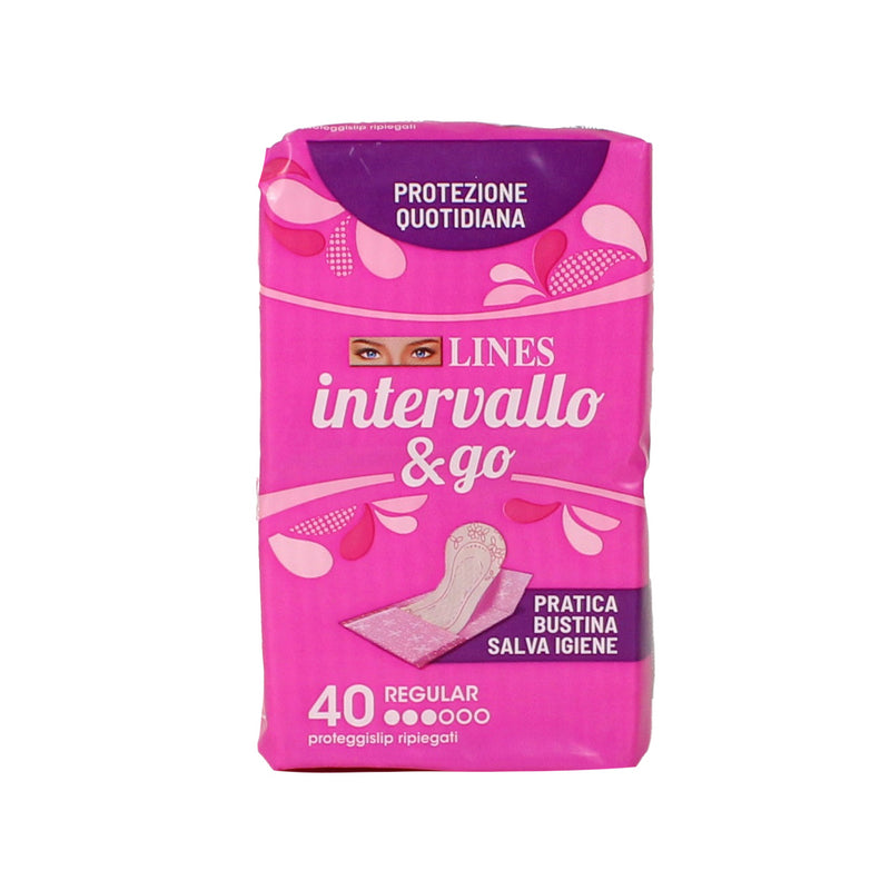 Lines Proteggi Slip Intervallo & Go 40 pz