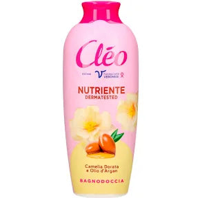 Cleo Bagnodoccia Camelia Dorata e Olio d'Argan 750ml Nutriente