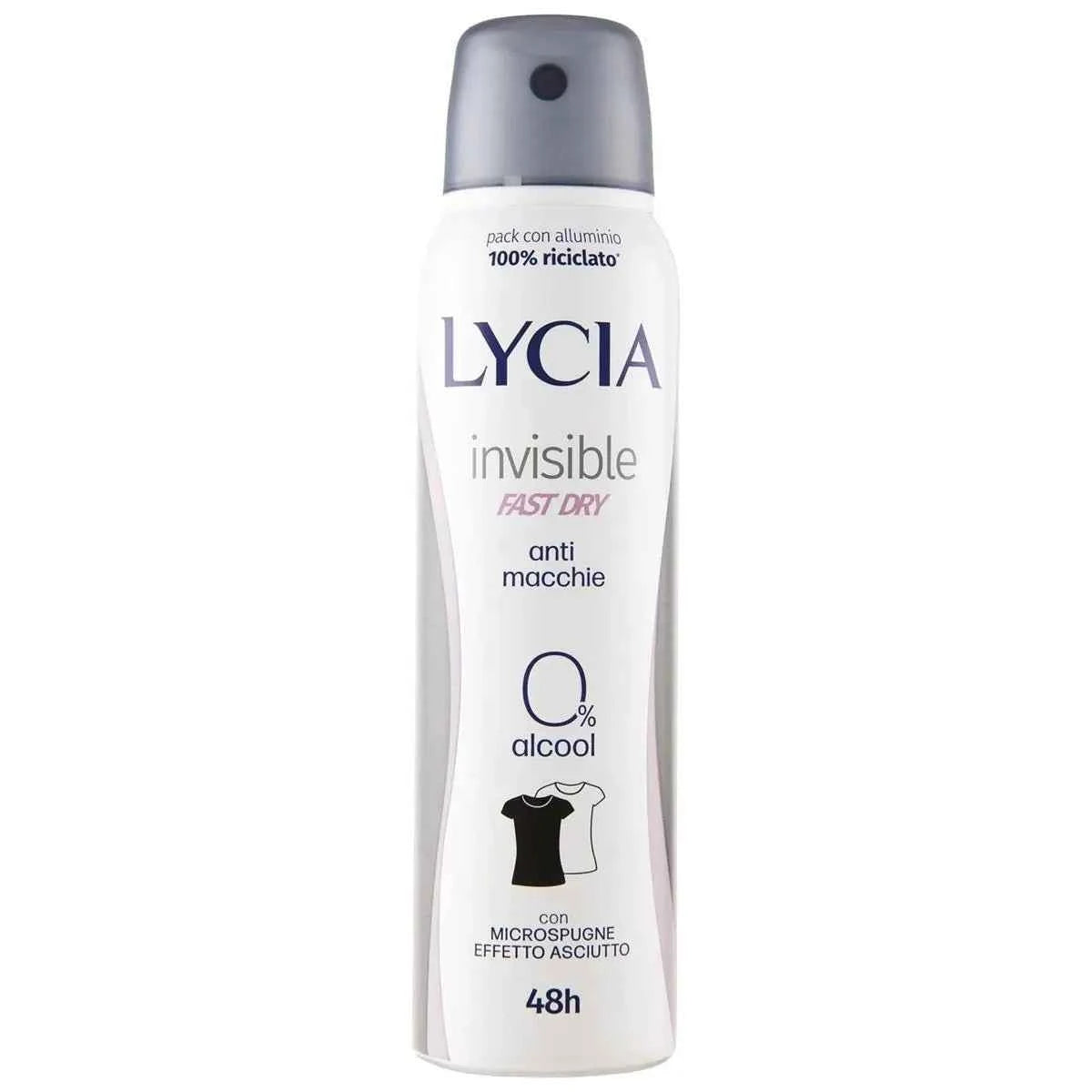 Lycia Deodorante Spray Invisible Fast Dry 150ml