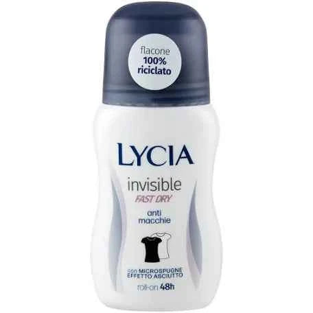 Lycia Deodorante Roll-On Invisible Fast Fry 50ML