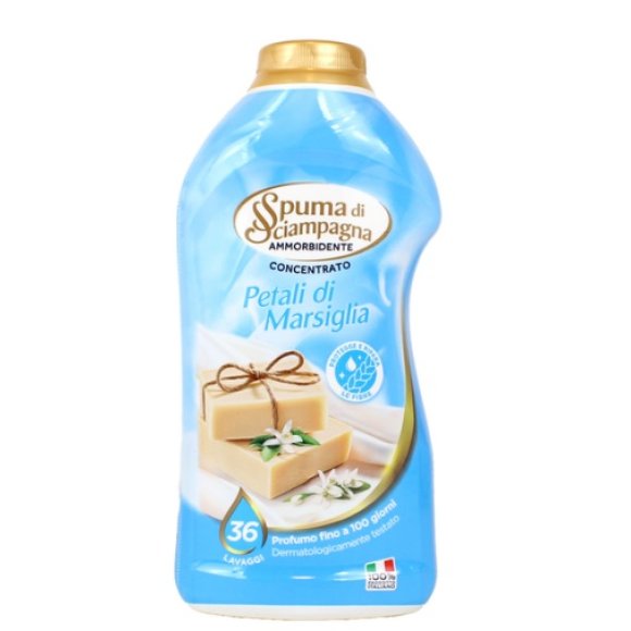 Spuma di Sciampagna Ammorbidente Bucato Concentrato Petali di Marsiglia